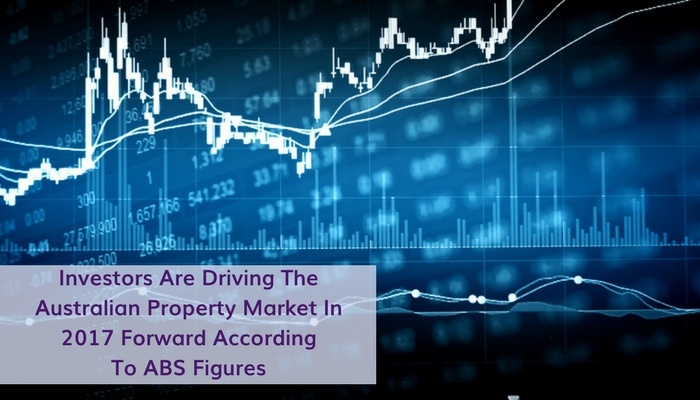 Investors are driving the Australian property market according to ABS Figures